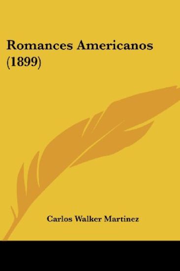 Romances Americanos (1899)