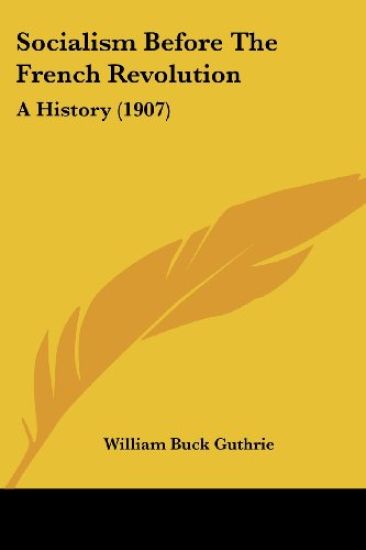 Socialism Before The French Revolution