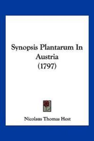 Synopsis Plantarum In Austria (1797)