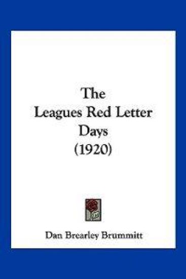 The Leagues Red Letter Days
