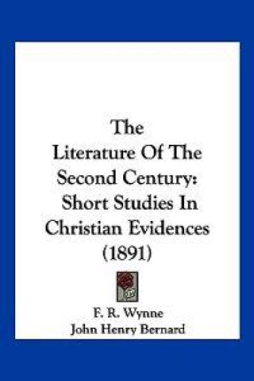 The Literature of the Second Century