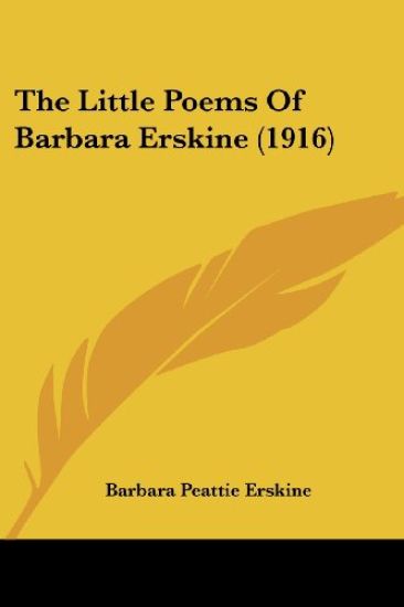 The Little Poems of Barbara Erskine