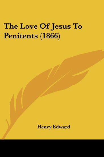 The Love of Jesus to Penitents