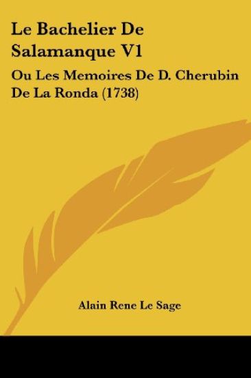 Le Bachelier De Salamanque V1