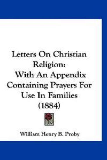 Letters On Christian Religion