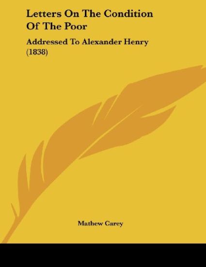 Letters On The Condition Of The Poor
