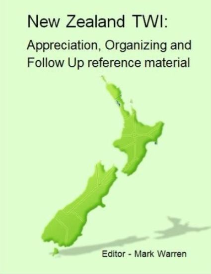 New Zealand TWI: Appreciation, Operating and Follow Up Programs
