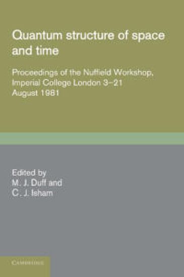 Quantum Structure of Space and Time