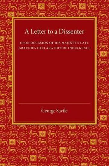 A Letter to a Dissenter
