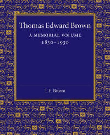 Thomas Edward Brown