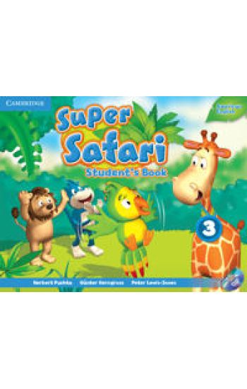 Super Safari American English Level 3 Student's Book with DVD-ROM