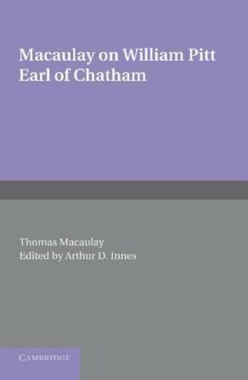 William Pitt Earl of Chatham