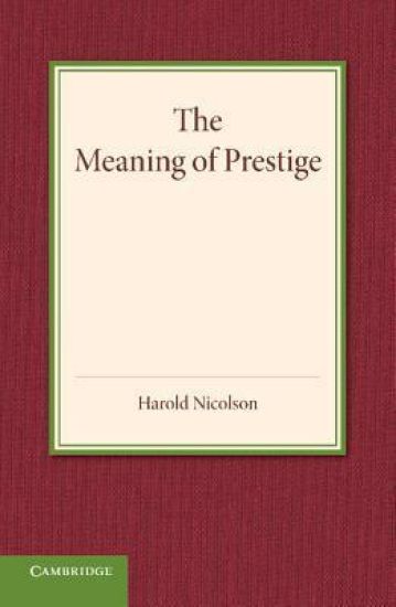 The Meaning of Prestige