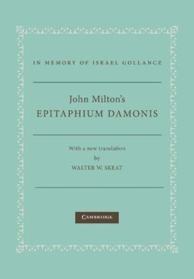 John Milton's Epitaphium Damonis
