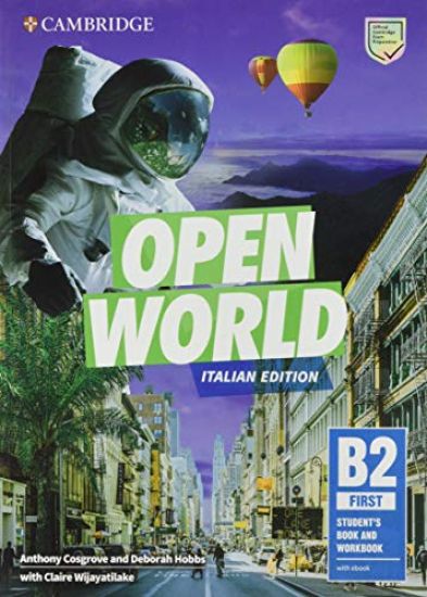 Open World First Student's Book and Workbook with eBook: Italian Edition