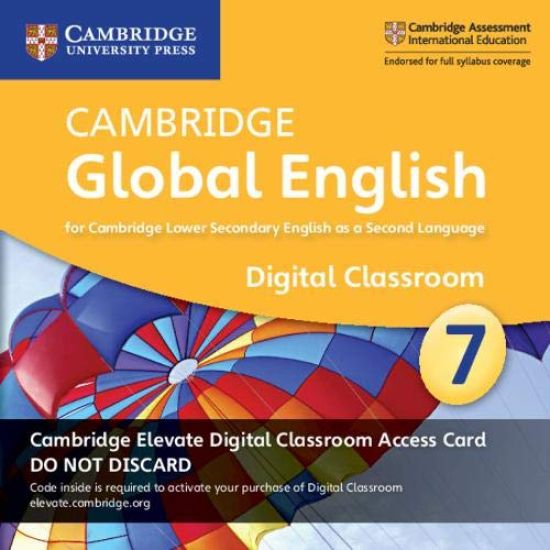 Cambridge Global English Stage 7 Cambridge Elevate Digital Classroom Access Card (1 Year)