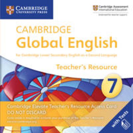 Cambridge Global English Stage 7 Cambridge Elevate Teacher's Resource Access Card