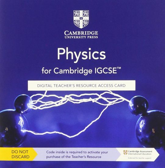 Cambridge Igcse Physics Digital Teacher's Resource Access Card