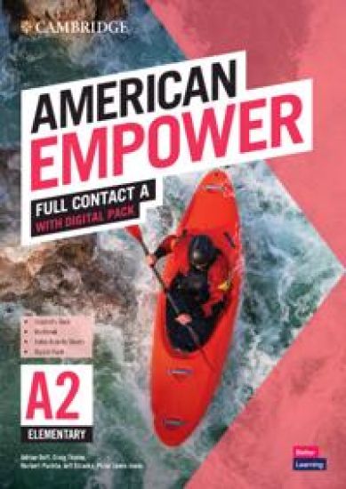 American Empower Elementary/A2 Full Contact A with Digital Pack
