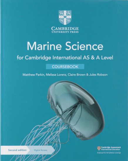 Cambridge International AS & A Level Marine Science Coursebook with Digital Access (2 Years)