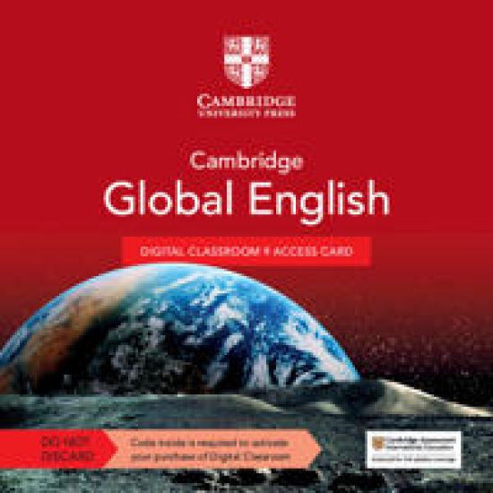 Cambridge Global English Digital Classroom 9 Access Card 1 Year Site Licence