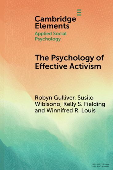 The Psychology of Effective Activism