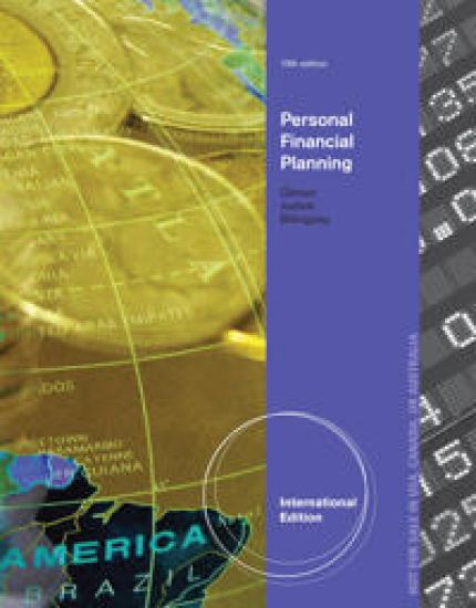 Personal Financial Planning, International Edition