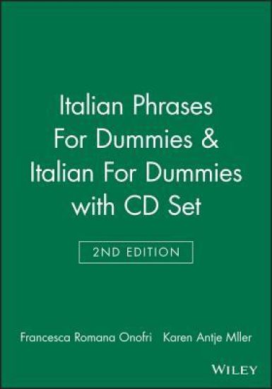 Italian Phrases For Dummies & Italian For Dummies, 2nd Edition with CD Set