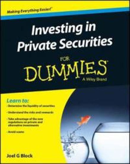 Investing in Private Securities For Dummies