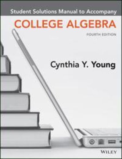 College Algebra, Student Solutions Manual