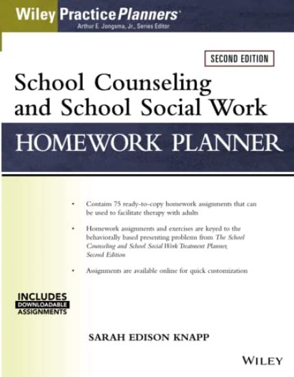 School Counseling and Social Work Homework Planner (W/ Download)