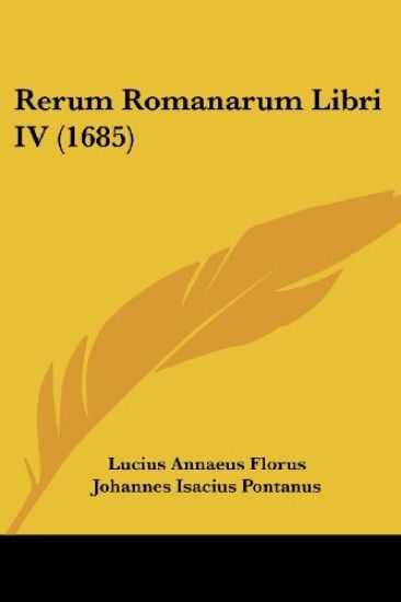 Rerum Romanarum Libri IV (1685)
