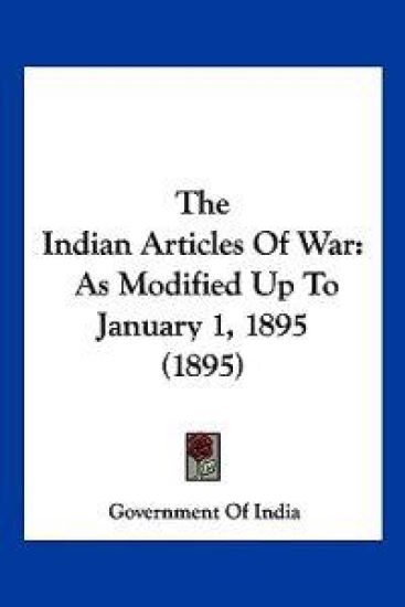 The Indian Articles of War
