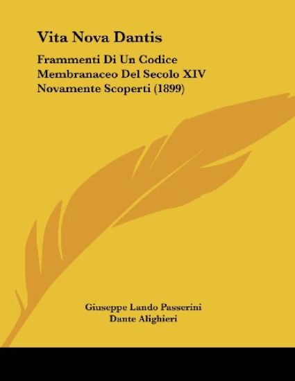 Vita Nova Dantis
