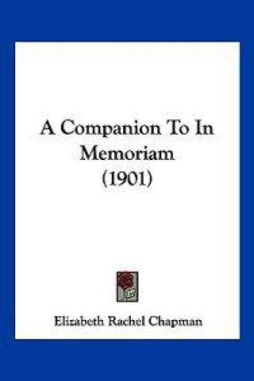 A Companion to in Memoriam