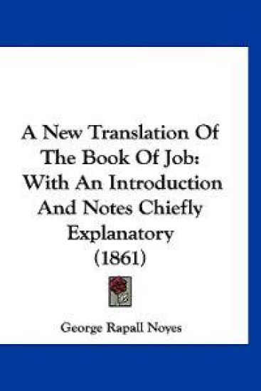 A New Translation of the Book of Job