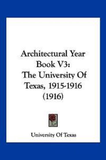 Architectural Year Book