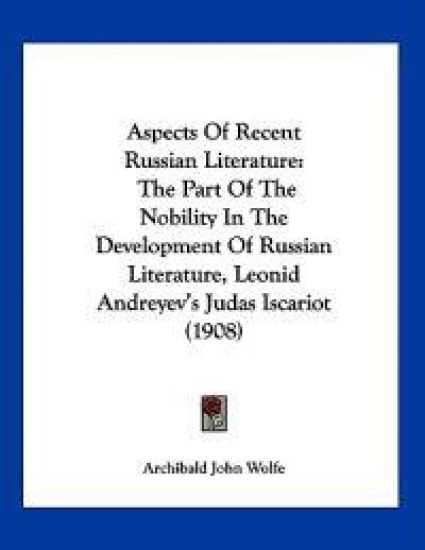 Aspects of Recent Russian Literature