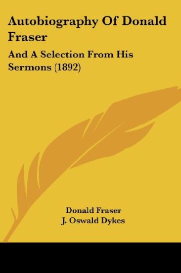Autobiography of Donald Fraser
