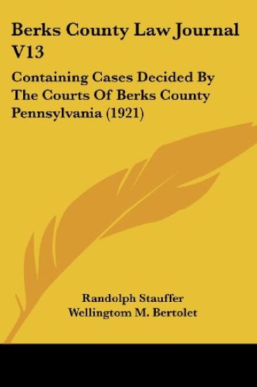Berks County Law Journal