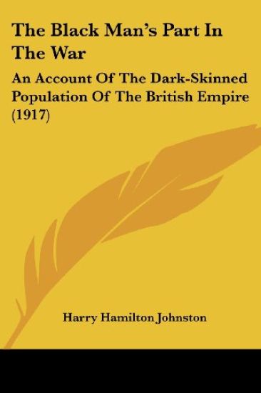 The Black Man's Part in the War