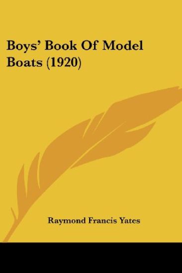 Boys' Book of Model Boats