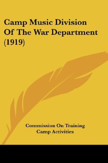 Camp Music Division of the War Department