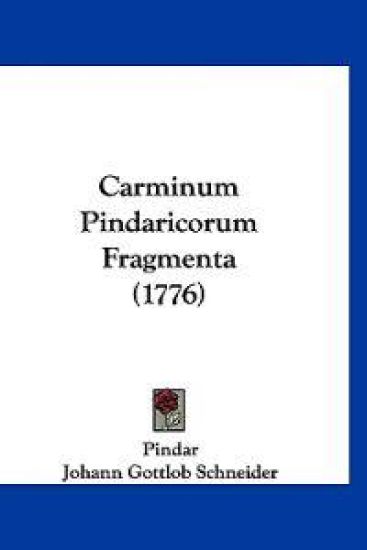 Carminum Pindaricorum Fragmenta