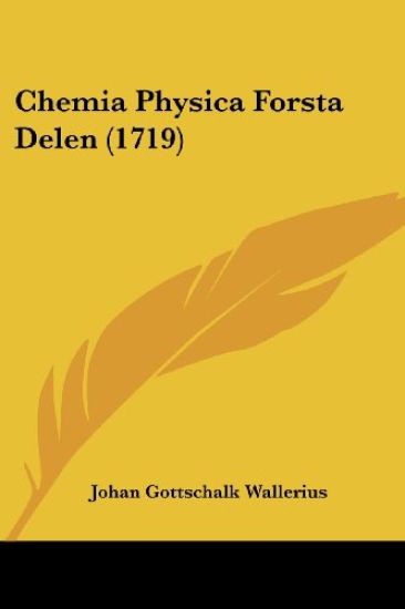 Chemia Physica Forsta Delen