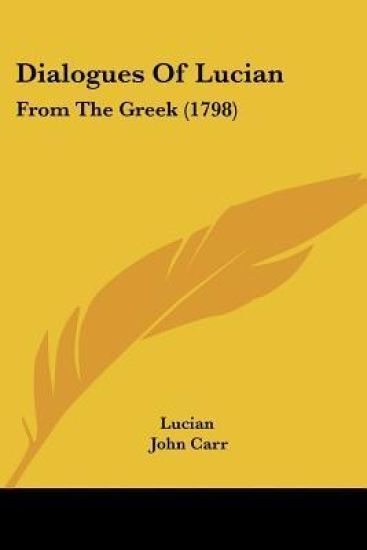 Dialogues Of Lucian