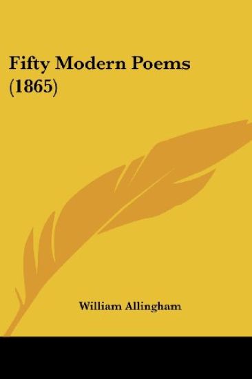 Fifty Modern Poems (1865)