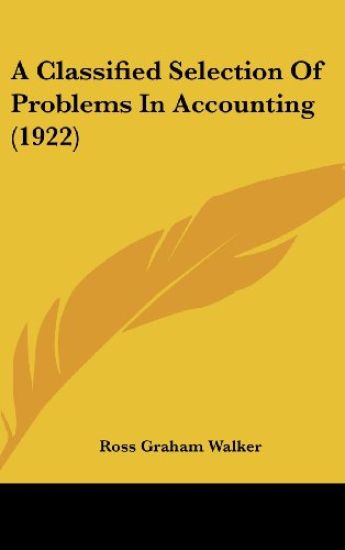 A Classified Selection of Problems in Accounting