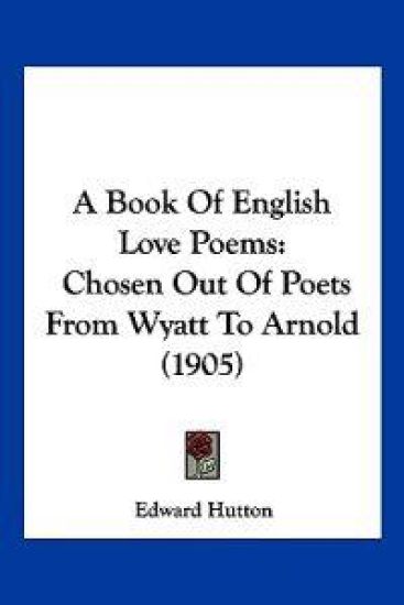 A Book of English Love Poems