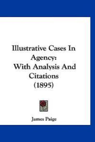 Illustrative Cases In Agency